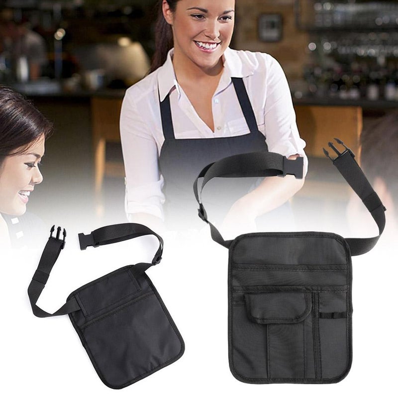Adjustable restaurant ordering belt apron waist wallet bar waiter's waist wallet - Image 5