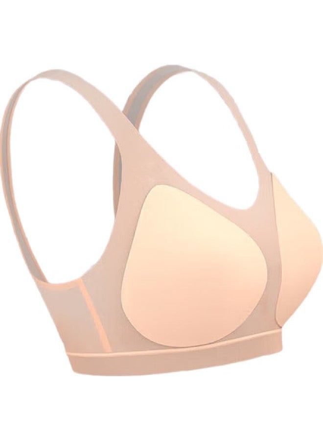 AIMER [Gift Box] Wireless Vest-Style Soft Support Antibacterial Bra And Underwear, Nonobra Set - Image 3