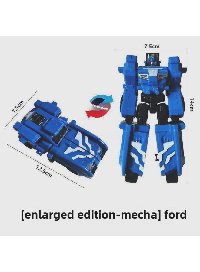 Mini Transfiguration Team X Mecha Robot Toy Car King Kong Secret Mimi Warrior Saimiere-Color:Creation 4-in-1 【mecha】 - Image 4