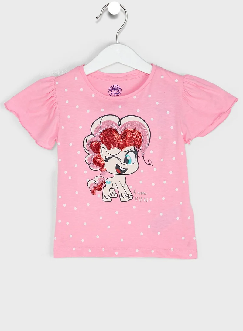 SMYK Kids Sequined Unicorn Top