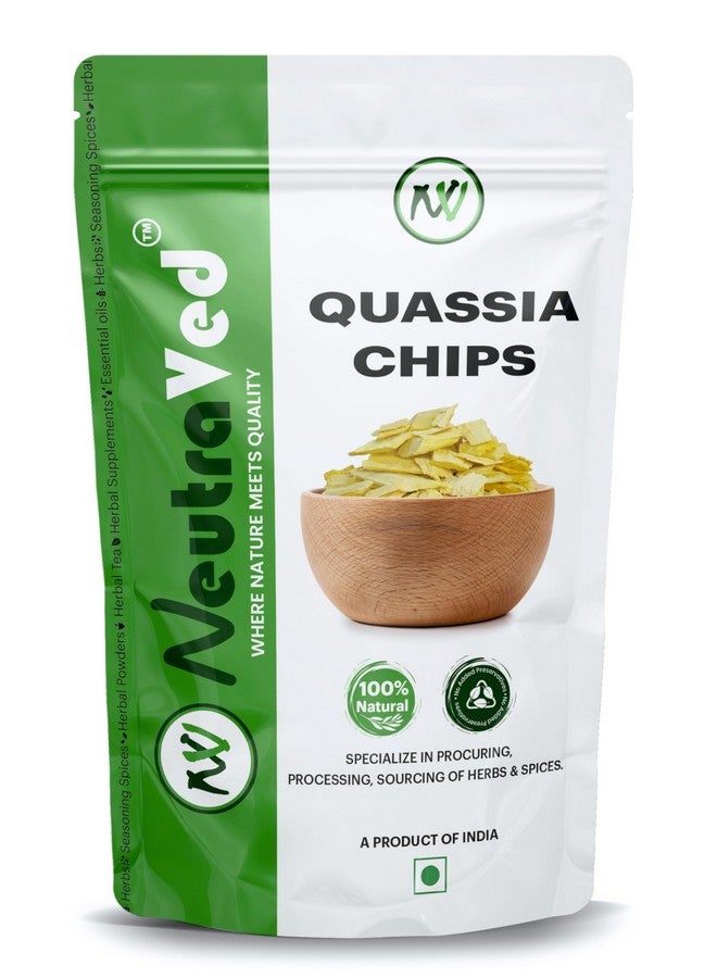 NeutraVed Quassia Amara Wood/Chips/Bark - 100g | Kawasiya Support Blood Sugar Level | Madhumeh Lakdi for Blood Sugar Management - 100g - Image 1