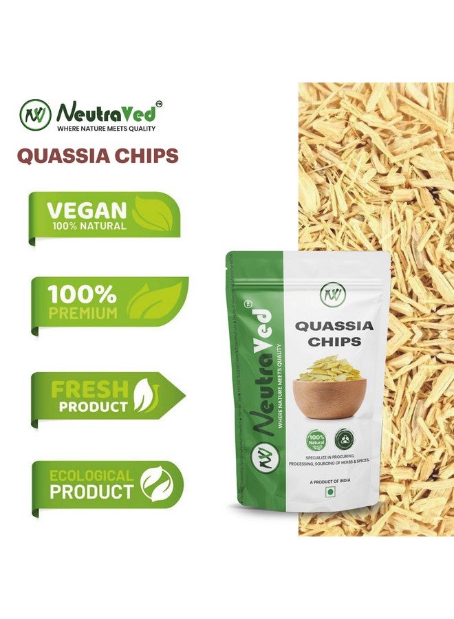 NeutraVed Quassia Amara Wood/Chips/Bark - 100g | Kawasiya Support Blood Sugar Level | Madhumeh Lakdi for Blood Sugar Management - 100g - Image 3