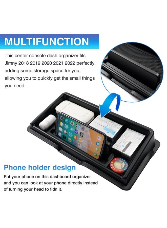 Center Console Dashboard Organizer for 2019-2022 2023 2024 2025 Suzuki Jimny JB64 JB74 Car Center Console Organizer - Image 5