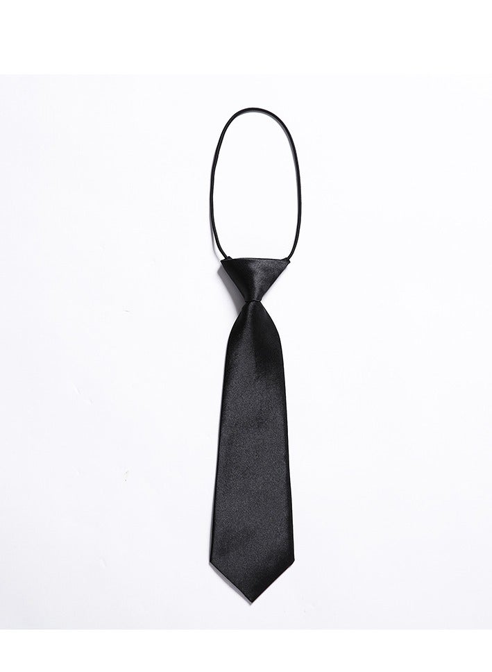 Boys Pre-Tied Neckties Business Neck Strap Tie To Girls To Attend Party Teen Match Shirt Neckwear Casual Collocation（A） - Image 5