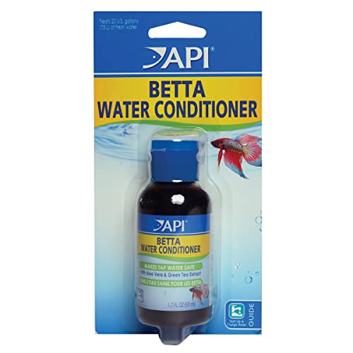 API BETTA WATER CONDITIONER Betta Fish Freshwater Aquarium Water Conditioner 1.7-Ounce Bottle - Image 1