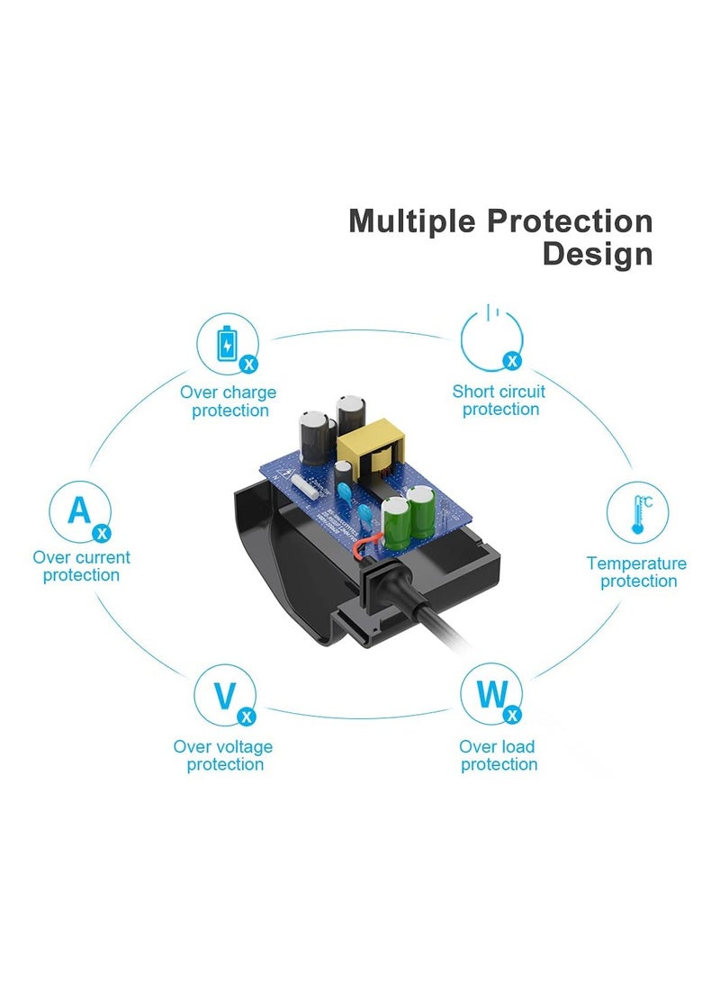 SANMUGEED 4.3V Charger Adapter UK Plug - Compatible with Philips A00390, QP2520/QP2620/MG3720/MG3730/MG3740/BT3206/BT3208 - Image 5