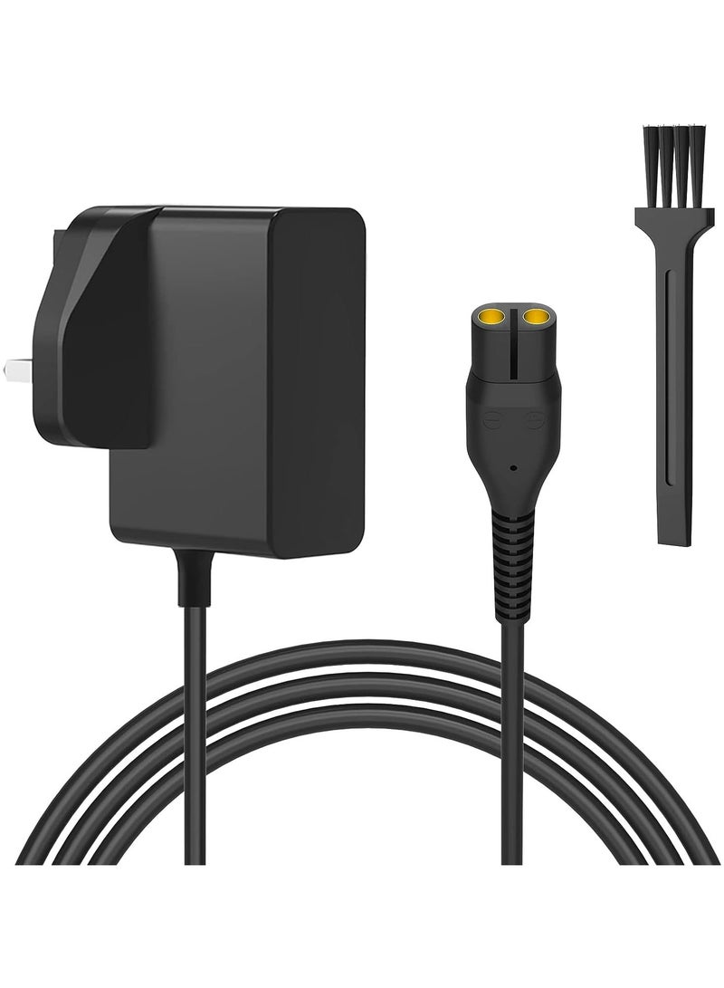 SANMUGEED 4.3V Charger Adapter UK Plug - Compatible with Philips A00390, QP2520/QP2620/MG3720/MG3730/MG3740/BT3206/BT3208 - Image 1