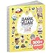 CUPKIN Llama Village 500 Kids Sticker Book by Cupkin Toddler Airplane Travel Activity Coloring and Sticker Book Road Trip Essentials 12 Coloring Pages 12 Scenes for Ages 28 Years - Image 3