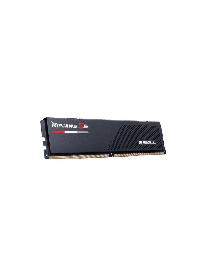 جي.سكيل - ذاكرة عشوائية لسطح المكتب G.Skill Ripjaws S5 Intel XMP 16GB (1 * 16GB) DDR5 5200 MHz CL40-40-40-83 1.40V - F5-5200J4040A16GX1-RS5K - Image 1