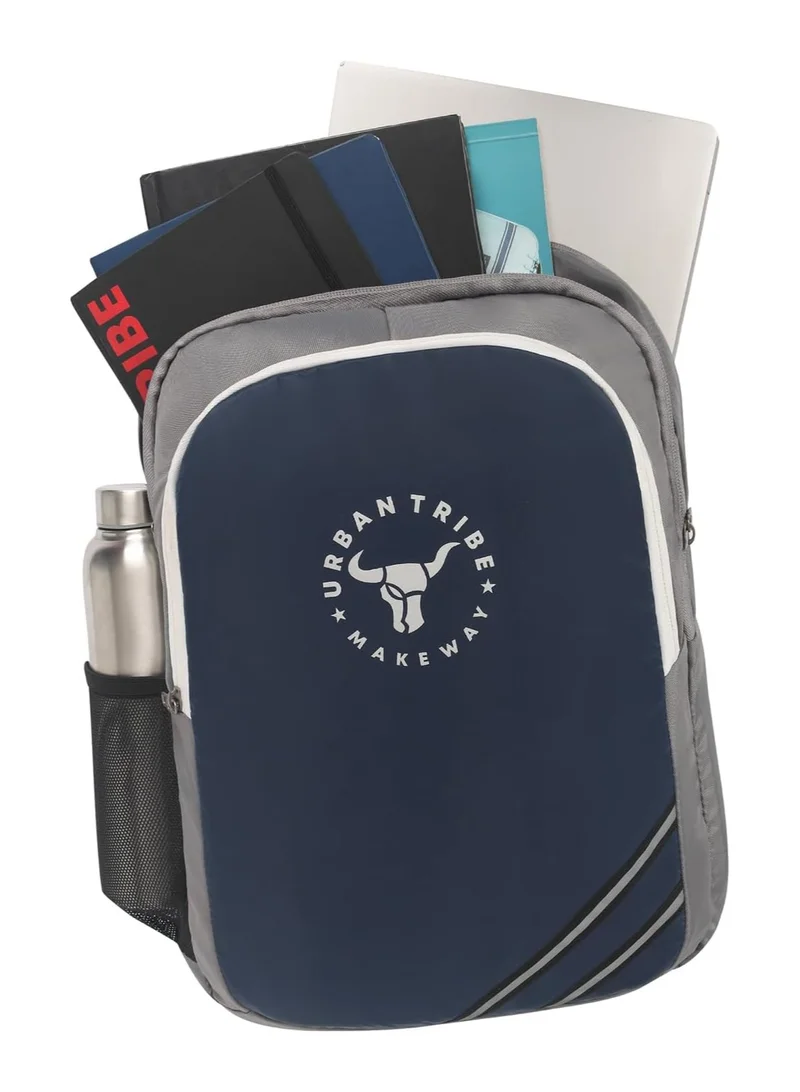 إربان ترايب URBAN TRIBE Xoom 3.0 23 Liters Navy BLue Laptop Office Travel Backpack For Men And Women, Boys And Girls