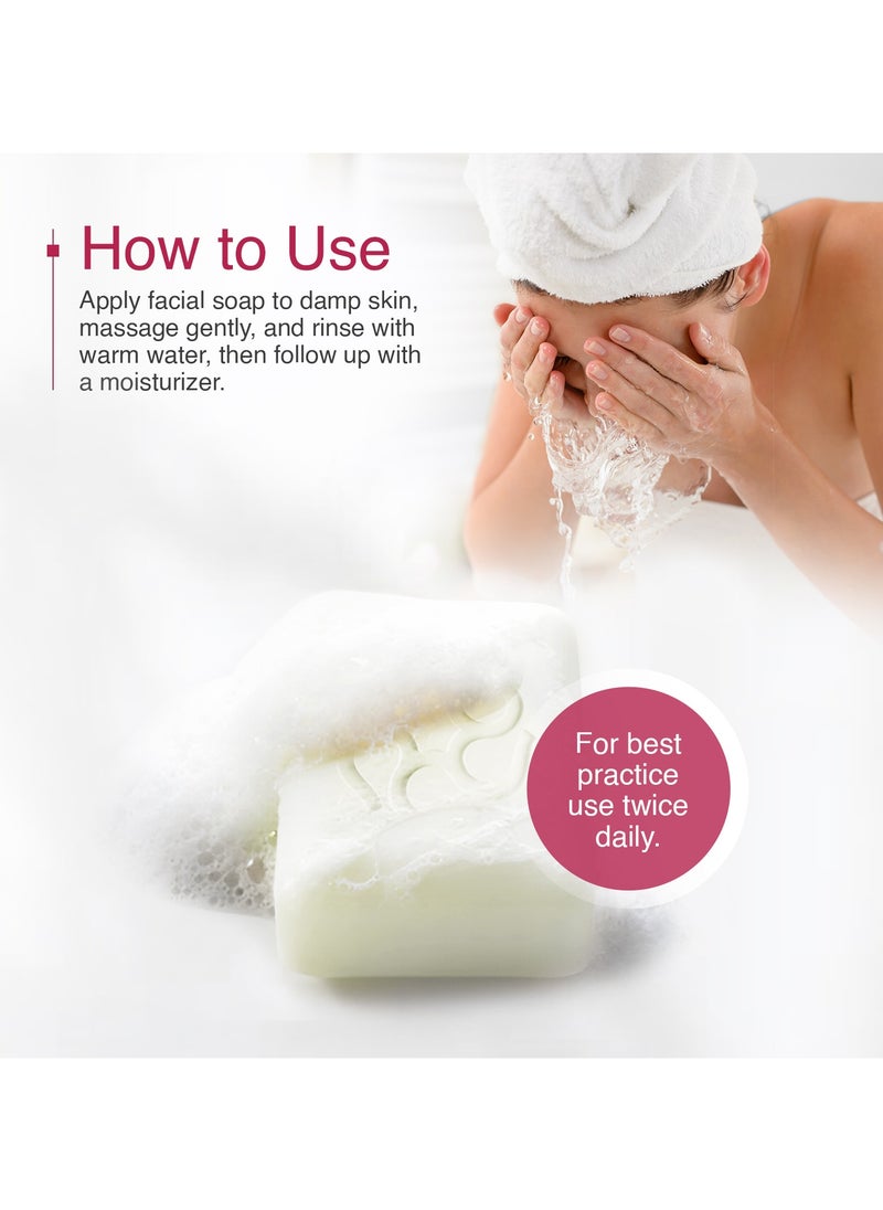 6SKINS - Deep Cleansing Foaming Soap Bar with Niacinamide, Eliminate Dead Skin Cells with Gentle Exfoliation | Brightening Soap For All Skin Types with Premium Natural Extracts & Oils - Image 1