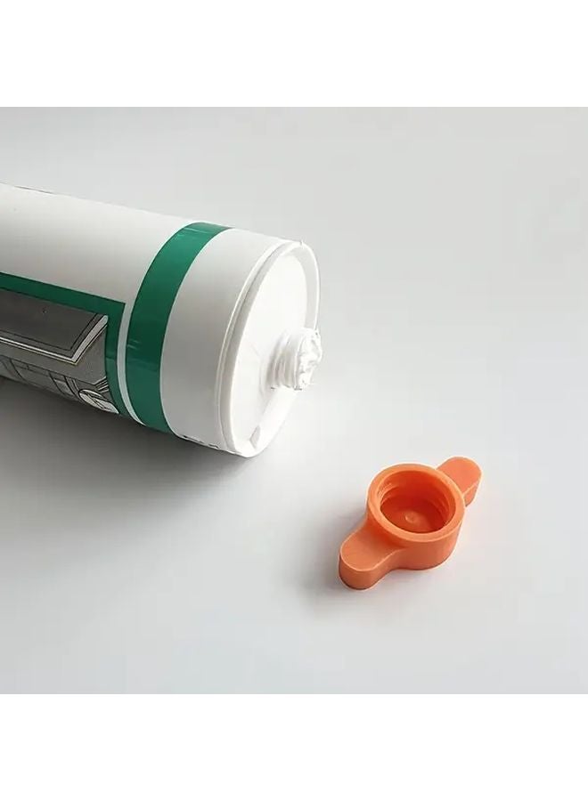 Orange Glue Seal Cap Prevents Drying in Standard Diameter Tubes and Bottles - Image 1
