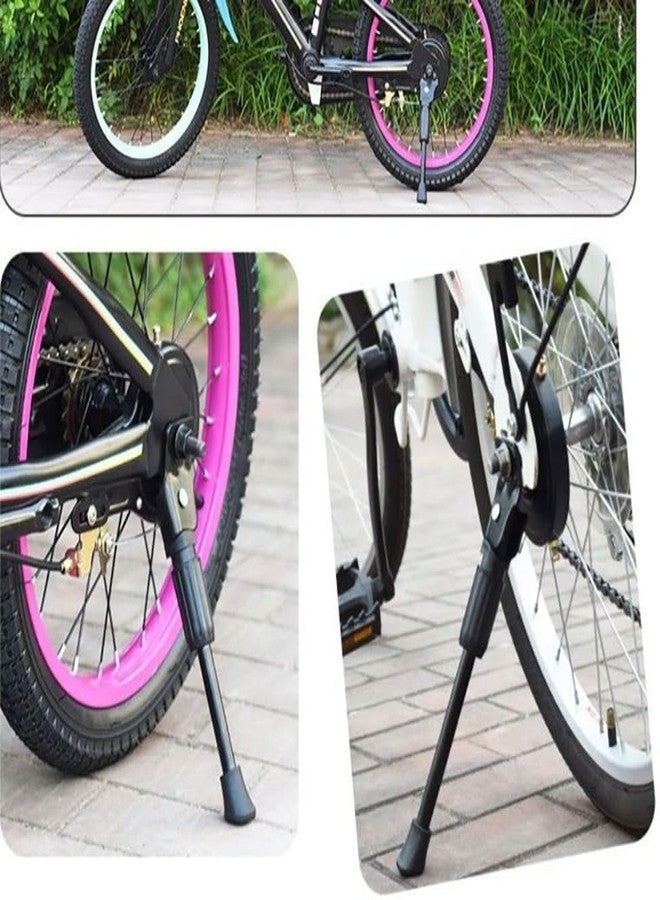 Takelablaze Bike Kickstand Kickstand for Kids Bike Universal Rear Side Bicycle Kick Stand for 12/14/16/18 Inch Wheel Bicycle Accessories Replacement (for 14" Wheel) - Image 3
