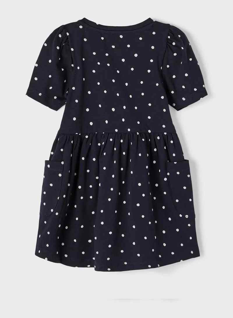 NAME IT Kids Dot Print Dress