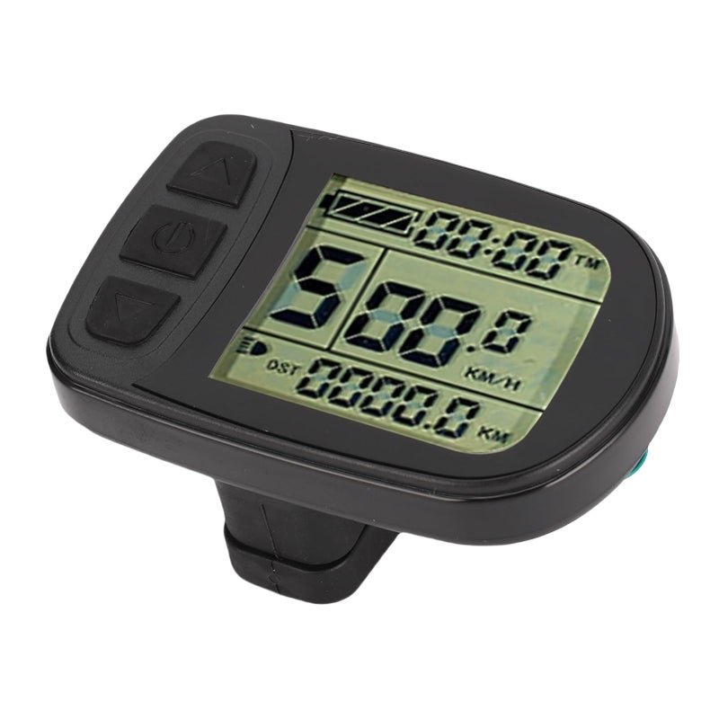 ABS Material Electric Bike LCD Display Meter Clear Screen 5 Core Connector For KT Controller - Image 5