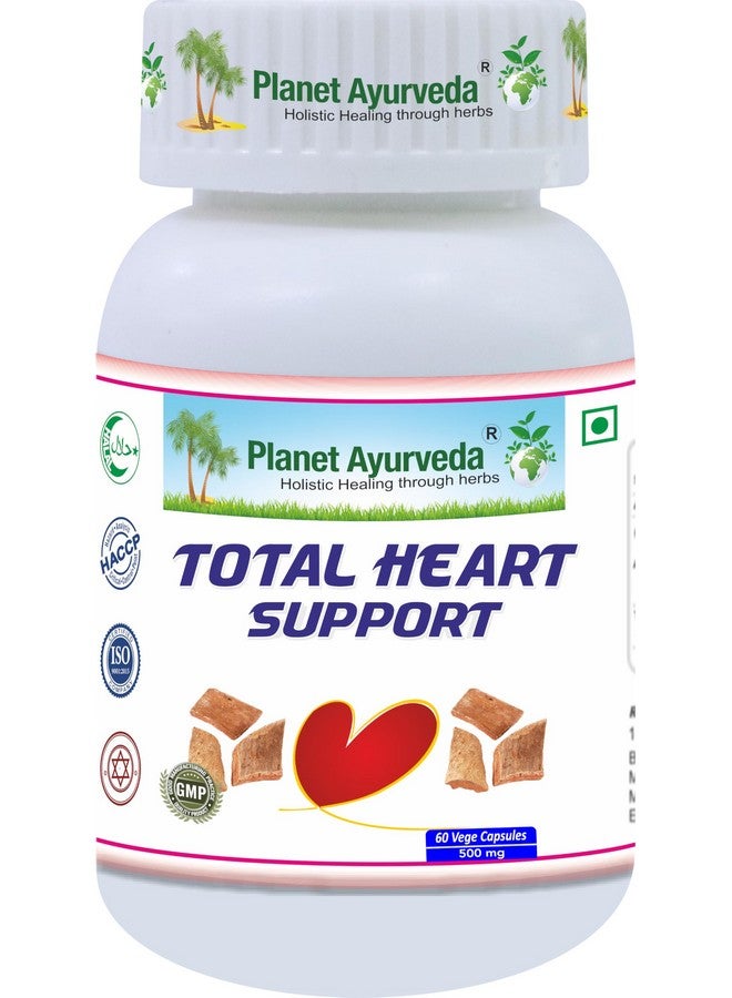 Planet Ayurveda Total Heart Support Capsules - 60 Capsules - Image 1