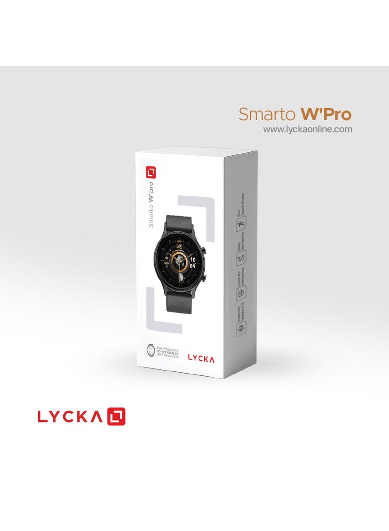 Lycka Smarto W’Pro – The Next-Gen Smartwatch with Style, Power & Precision and Standby time: 10-15 days Using time: 5-7 days - Image 5