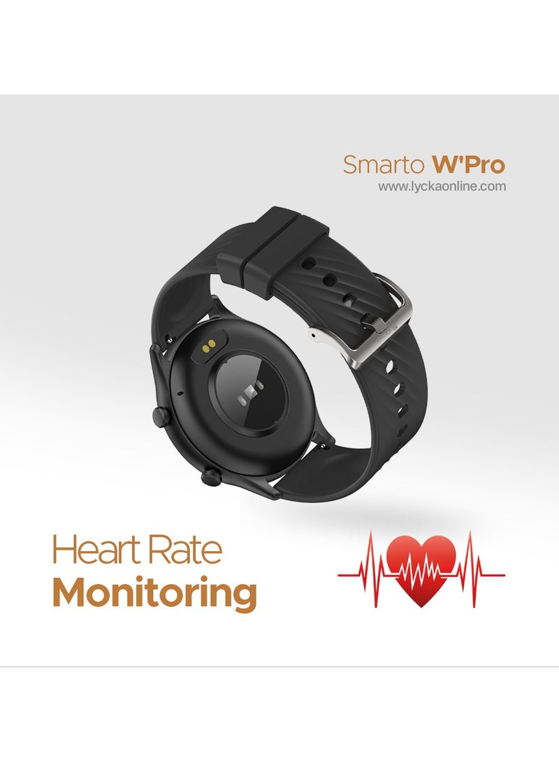 Lycka Smarto W’Pro – The Next-Gen Smartwatch with Style, Power & Precision and Standby time: 10-15 days Using time: 5-7 days - Image 4