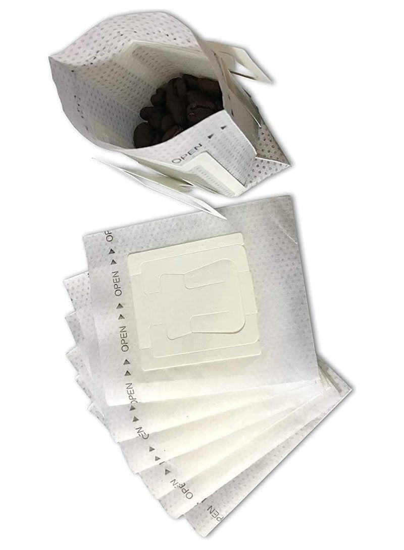 فلاتر قهوة -أكياس تحضير القهوة المقطرة (Drip Coffee Bag) - 50 قطعة لتحضير قهوتك الخاصة بسهولة  - Image 1