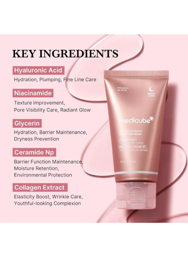 ميديكيوب Medicube Collagen Night WrappingMask