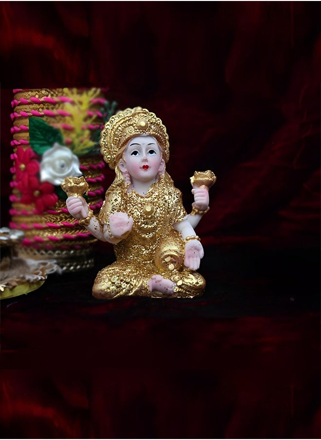Madhoor Laxmi Idols 7 inches  - Image 2