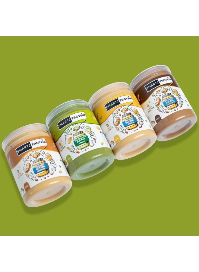 Smartz Minds Smartz Protein Pistachio Butter Original 500g – High Protein Nut Butter Spread - Image 4