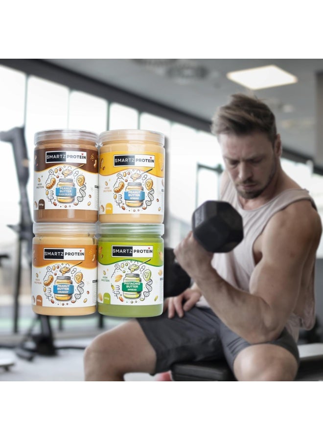 Smartz Minds Smartz Protein Pistachio Butter Original 500g – High Protein Nut Butter Spread - Image 2