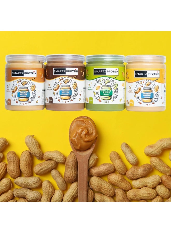 Smartz Minds Smartz Protein Pistachio Butter Original 500g – High Protein Nut Butter Spread - Image 3
