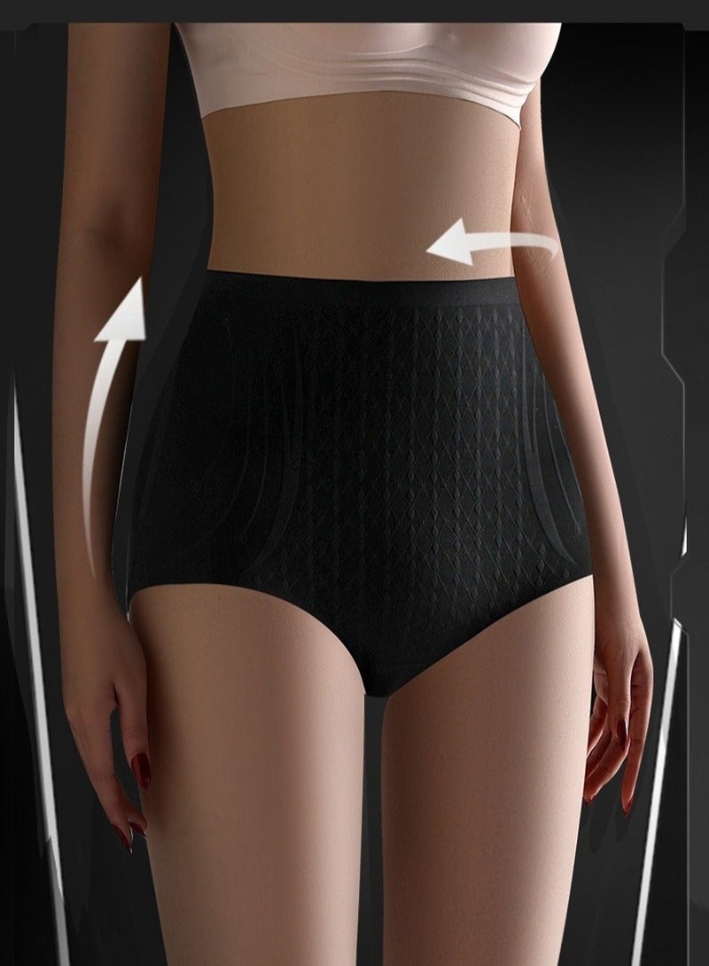 إيه جي دي سراويل داخلية نسائية بدون خياطة، سراويل داخلية عالية الخصر للتحكم في البطن ورفع الورك، ناعمة ولطيفة على البشرة قابلة للتنفس ومضادة للبكتيريا - Image 2