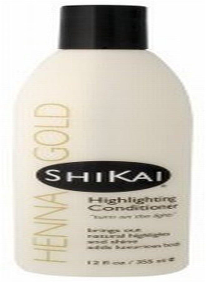 Shikai Henna Gold Highliting Conditioner 12oz