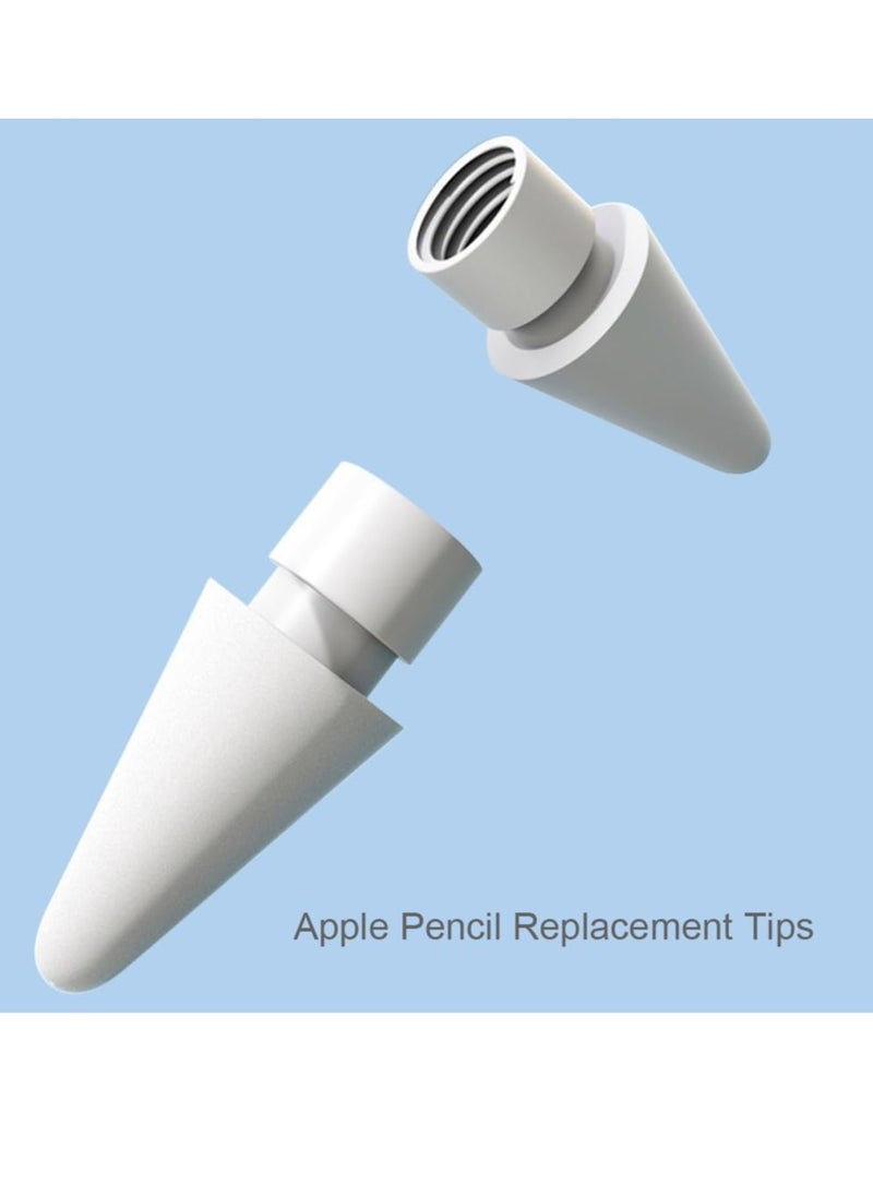 General - Replacement Tips for Apple Pencil 2nd Generation/ 1st Generation/USB-C/Pencil Pro Tip(4 Pack) - Image 1