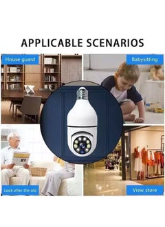 SIOVS SIOVS WiFi Outdoor Mini PTZ HD Camera Bulb Full HD 1080P Wireless WiFi IP Camera Security Camera  - Image 3