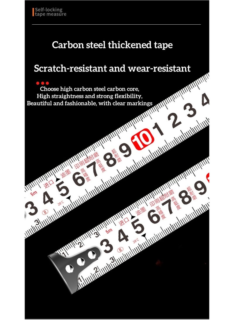 Fluorescent Steel Tape Measure High-Precision 5M - Image 5
