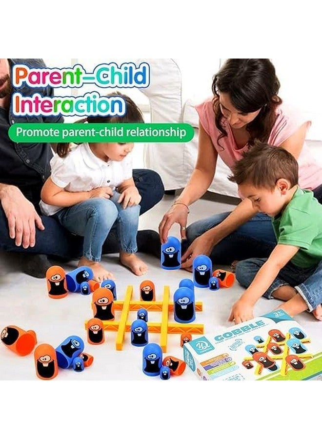 MKY Goble Board Game | Learning Toys for 2+ Year Old Boys Girls Adults | Tic Tac Toe Family Game | Brain Games for Kids 5 Years | Strategy Board Games | Kids Brain Development - Image 3