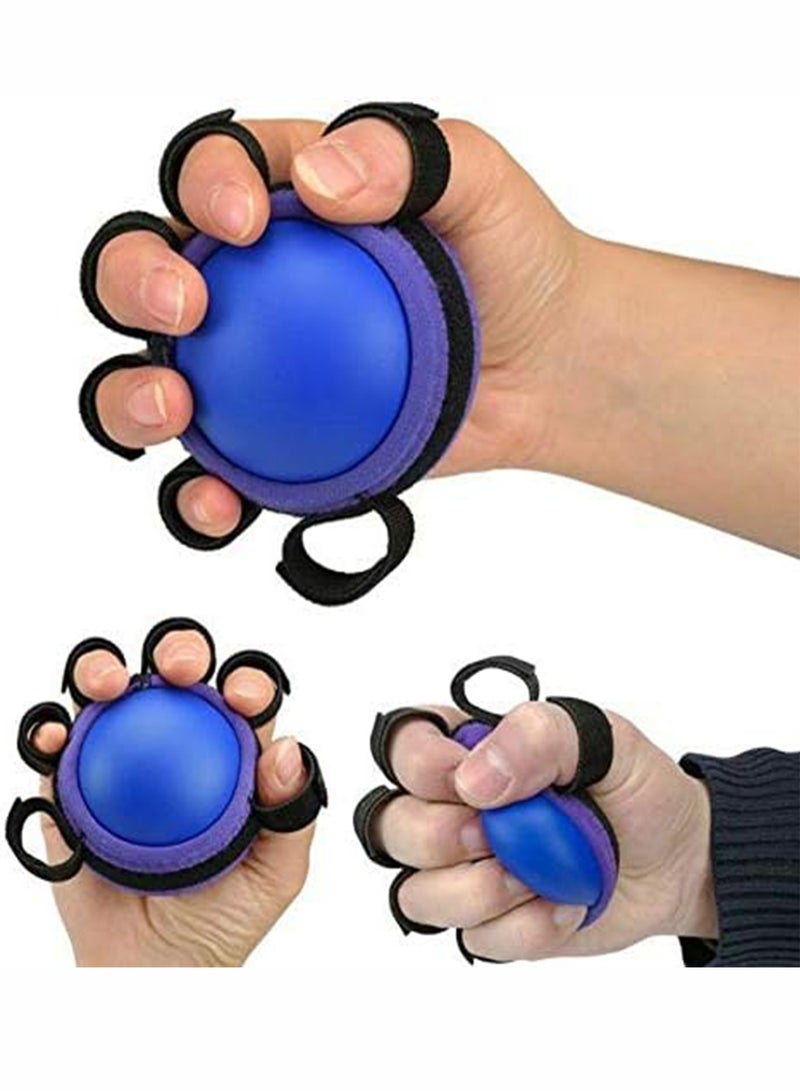 RATSAW Fitness Sport Hand Gripper Ball Hand Exerciser Grip Strengthener Hand Therapy Squeeze Exercise Stress Ball Exerciser Strength Training Gym Finger Trainer 20 x 10 x 20cm  - Image 1
