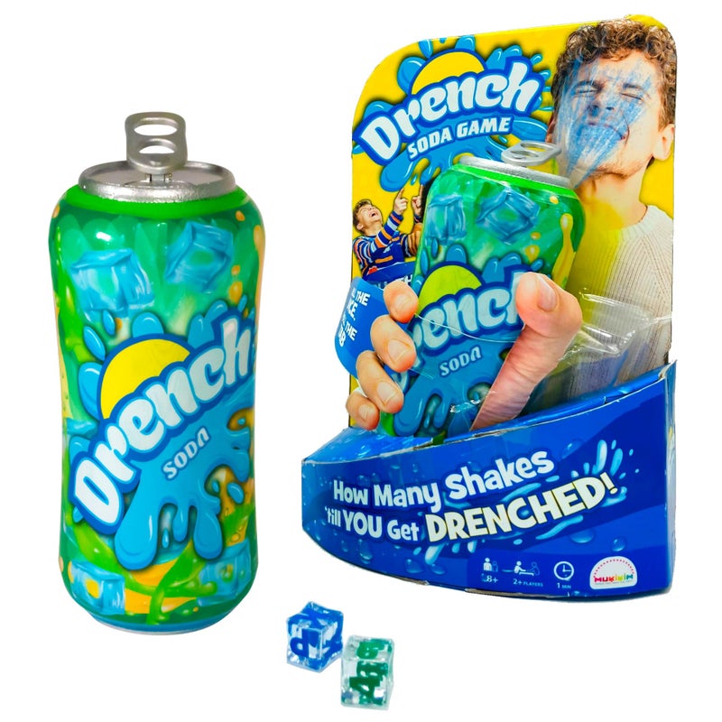MUKIKIM Drench Soda Game  Family  Party Interactive Game of Chance Roll Dice Shake Can  Pull The Tab The Last Person to Stay Dry Wins - Image 2
