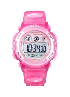ASTRO Astro A9935-PPPS Kids Digital Display Watch & Plastic Strap Pink  - Image 1