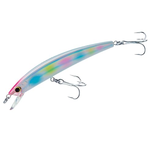 Yo-Zuri Crystal Minnow Floating Lure, Candy, 5-1/4-Inch - Image 1