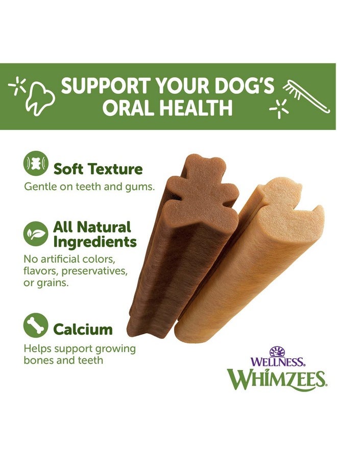 ويمزيس - من شركة Wellness Puppy، علكات أسنان طبيعية للكلاب، تدوم طويلاً، خالية من الحبوب، منعشة للفم، مناسبة للسلالات الصغيرة جدًا/الصغيرة، 30 قطعة، 7.90 أونصة (عبوة واحدة) - Image 1