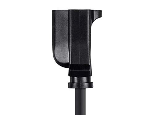 Monoprice 105296 1ft 16AWG Power Extension Cord Cable, 13A (NEMA 5-15P to NEMA 5-15R),Black - 13A - Image 5