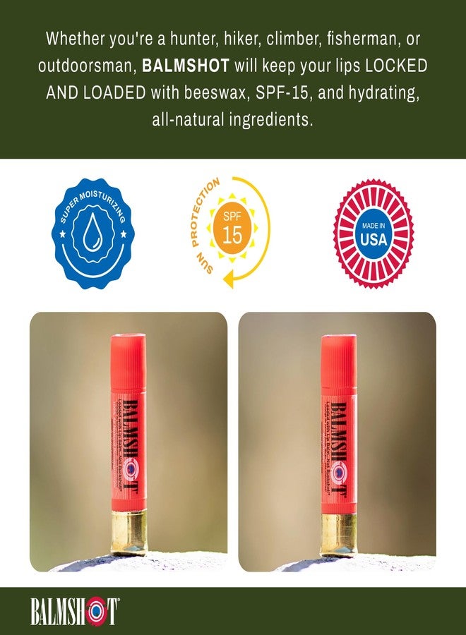 BALMSHOT Lip Balm 4 Pack (Fruit Combo (Variety Pack)) - Image 3