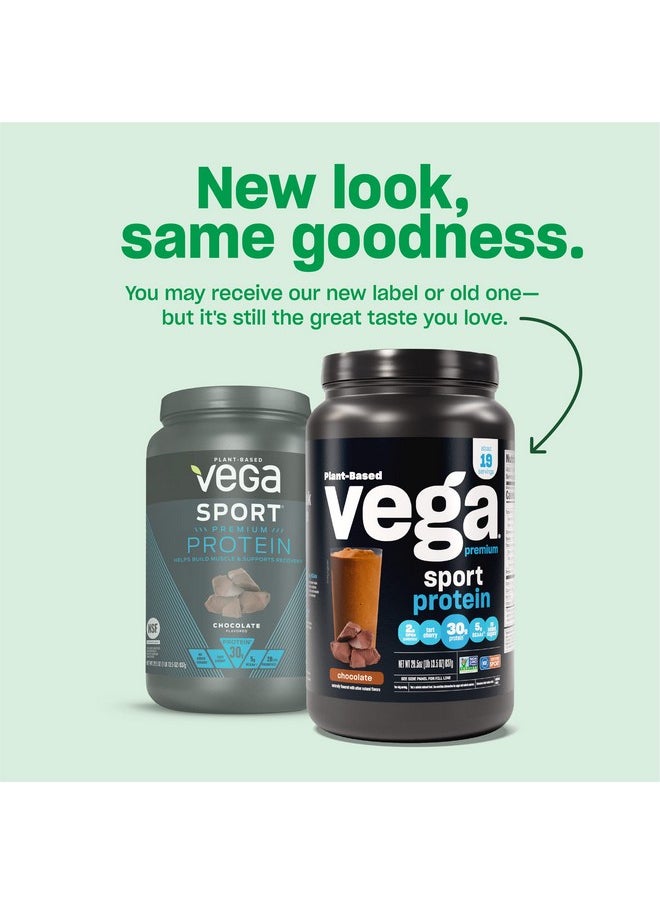 Vega Vega Premium Sport Protein Peanut Butter Protein Powder, Vegan, Non Gmo, Gluten Free Plant Based Protein Powder Drink Mix, Nsf Certified For Sport, 4Lb 4.1 Oz  - Image 4