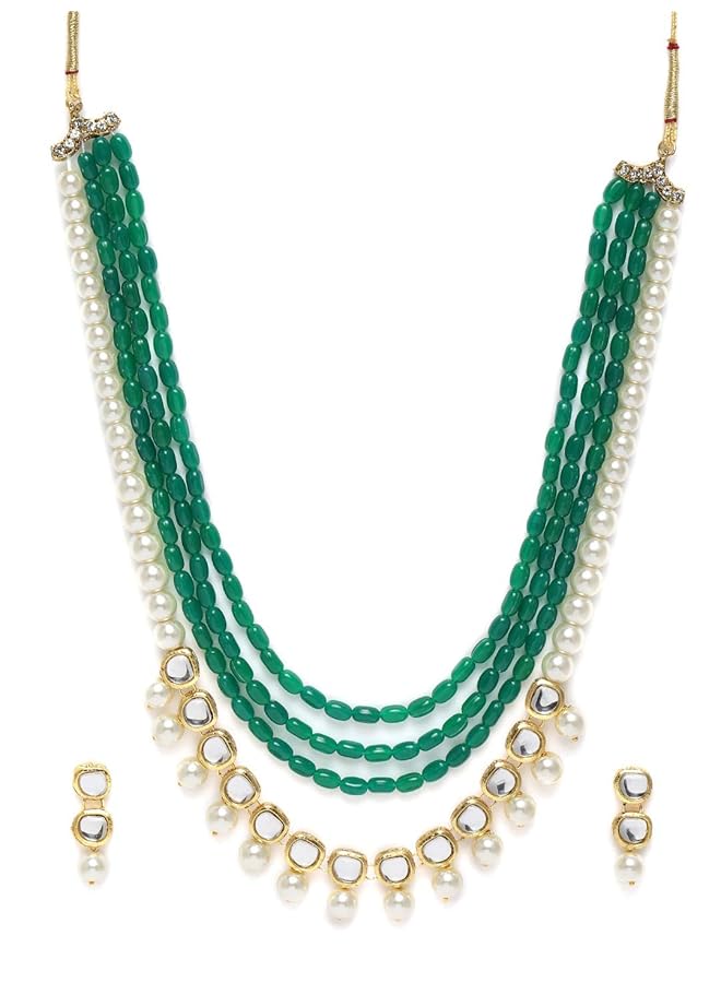 erorex Jewelery Set For Women Green Zpfk9809 - Image 1