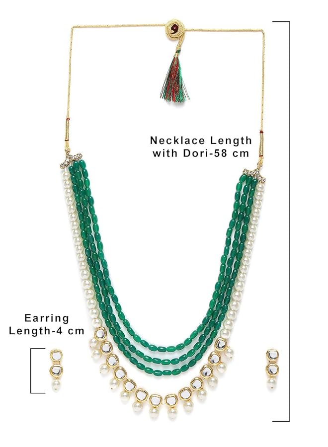 erorex Jewelery Set For Women Green Zpfk9809 - Image 4