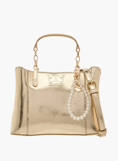 فلورا بيلا من شو إكسبرس Womens Solid Tote With Zip Closure
