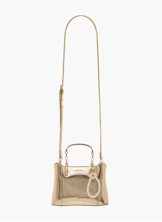 Flora Bella By Shoexpress Womens Solid Tote With Zip Closure  - Image 2