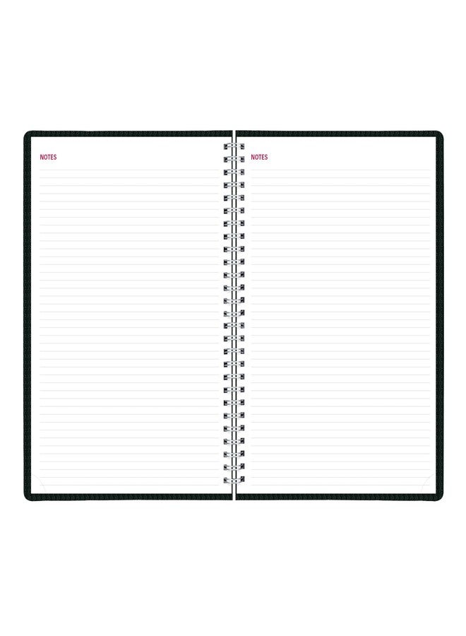 Brownline® 2026 DuraFlex Weekly Planner, Appointment Book, 12 Months, January to December, Twin-Wire Binding, 11" x 8.5", Black (CB950V.BLK-26) - Image 4