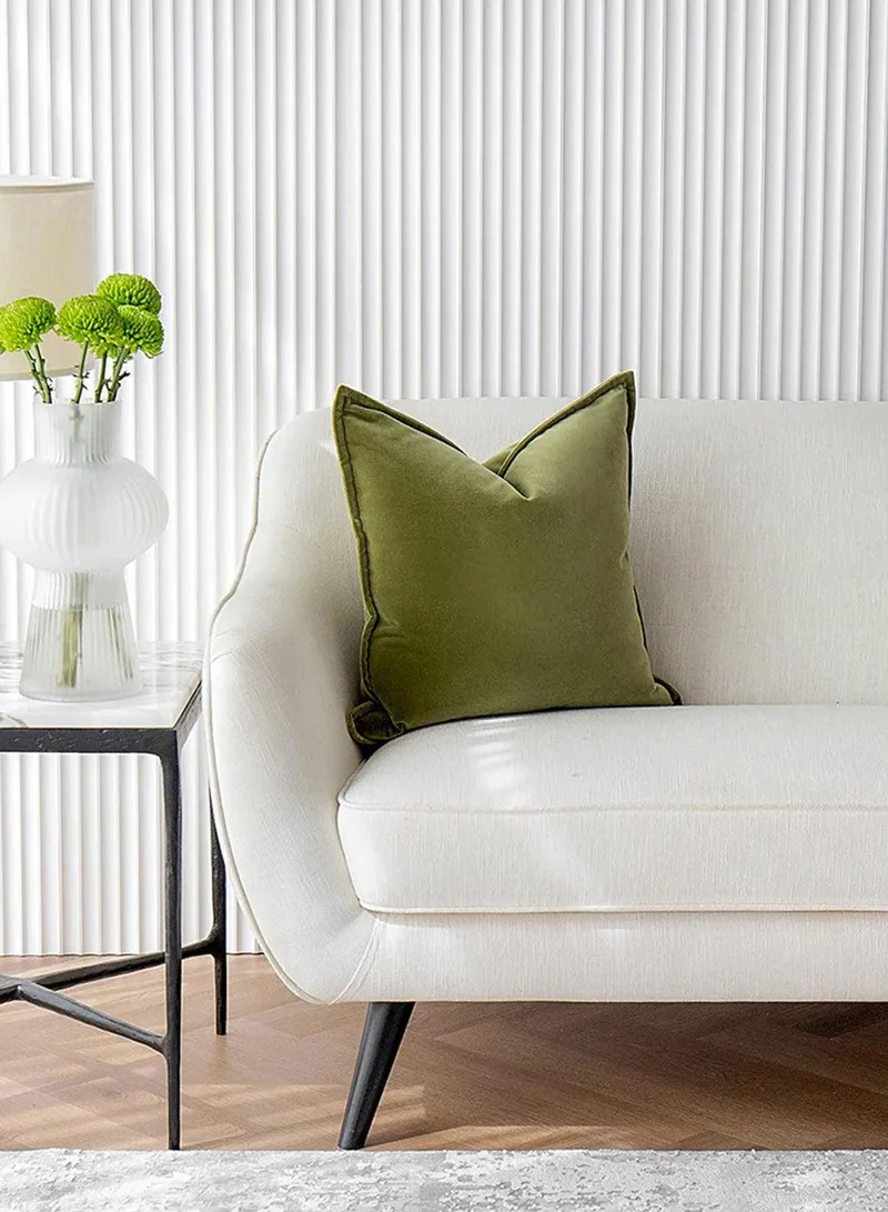 KNOT HOME Cushion Alessandra Jade (with filler) Pillow Knot Home Cover Set for Modern Sofa Contemporary Living Room Bedroom and Office Soft Washable