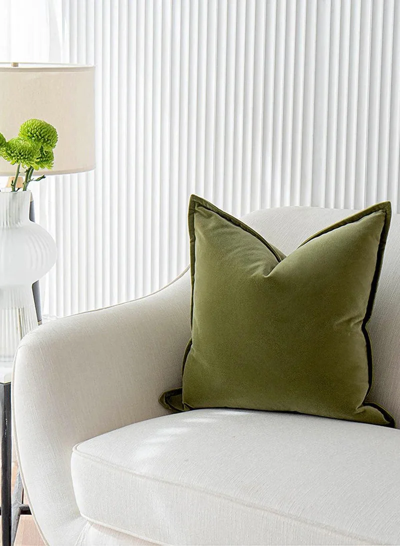 KNOT HOME Cushion Alessandra Jade (with filler) Pillow Knot Home Cover Set for Modern Sofa Contemporary Living Room Bedroom and Office Soft Washable