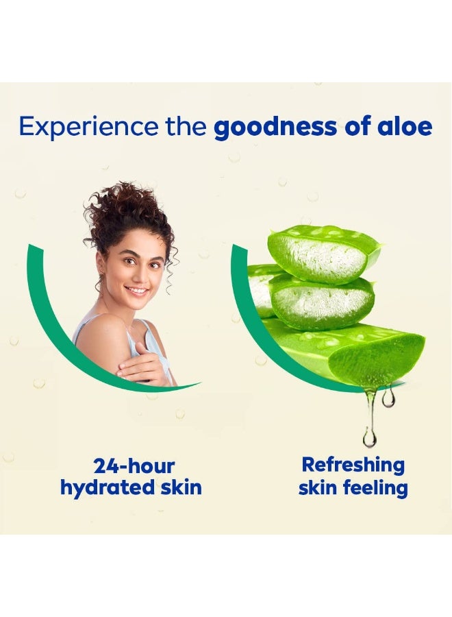 نيفيا لوشن الجسم جل نيفيا ٢٠٠ مل | خلاصة الصبار | عناية منعشة لترطيب يدوم ٢٤ ساعة | غير لزج | سريع الامتصاص لبشرة نضرة وصحية - Image 5